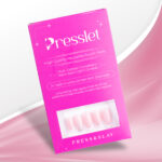 Glitter French Press-on Nails - Image 2