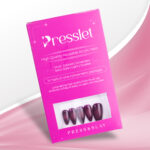 Maroon Acrylic Nails - Image 2